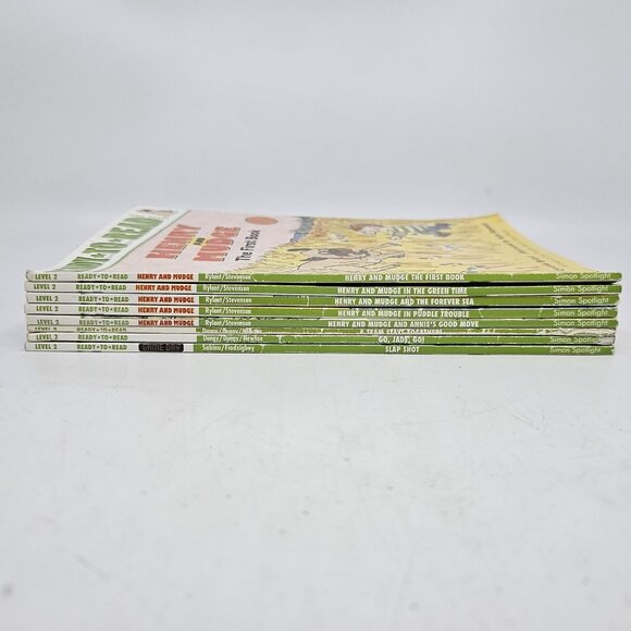 Ready To Read Level 2 Henry & Mudge The First Book Books Lot of 8 Cynthia Rylant - Picture 8 of 11